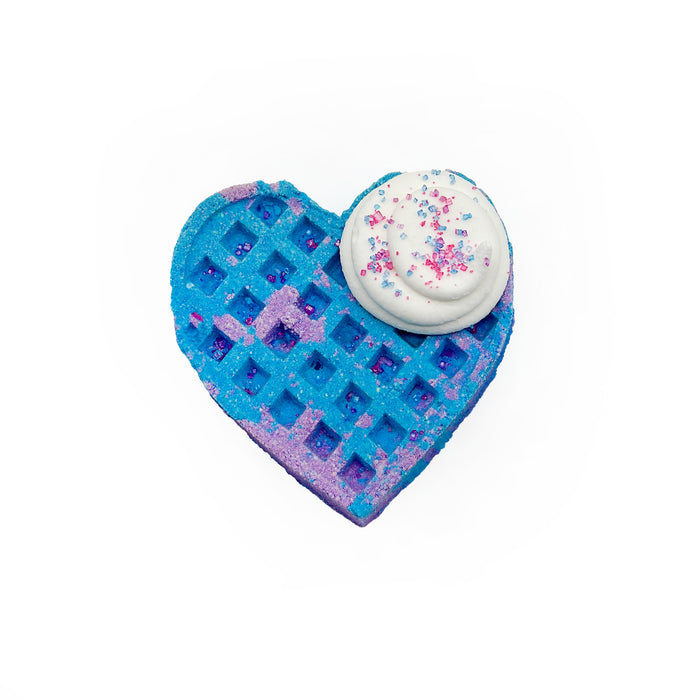 Heart Waffle (Blue/Purple)