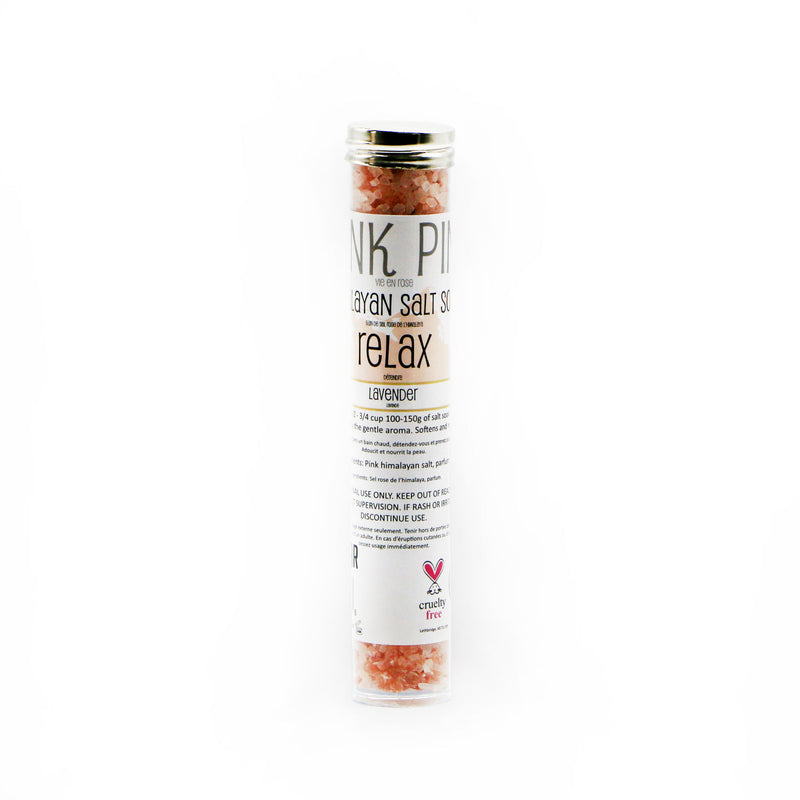Bath Soak - Think Pink Himalayan Pink Salt Detox