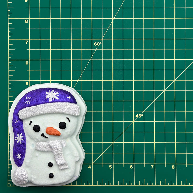 Christmas - Teal Snowman