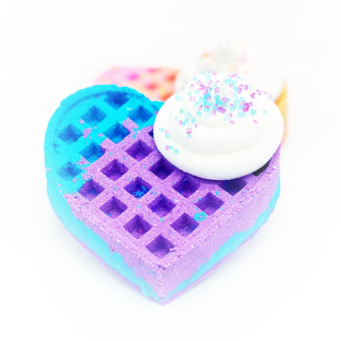 Heart Waffle (Blue/Purple)