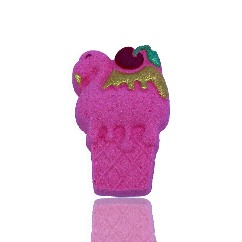 Ice Cream Cone - Flamingo